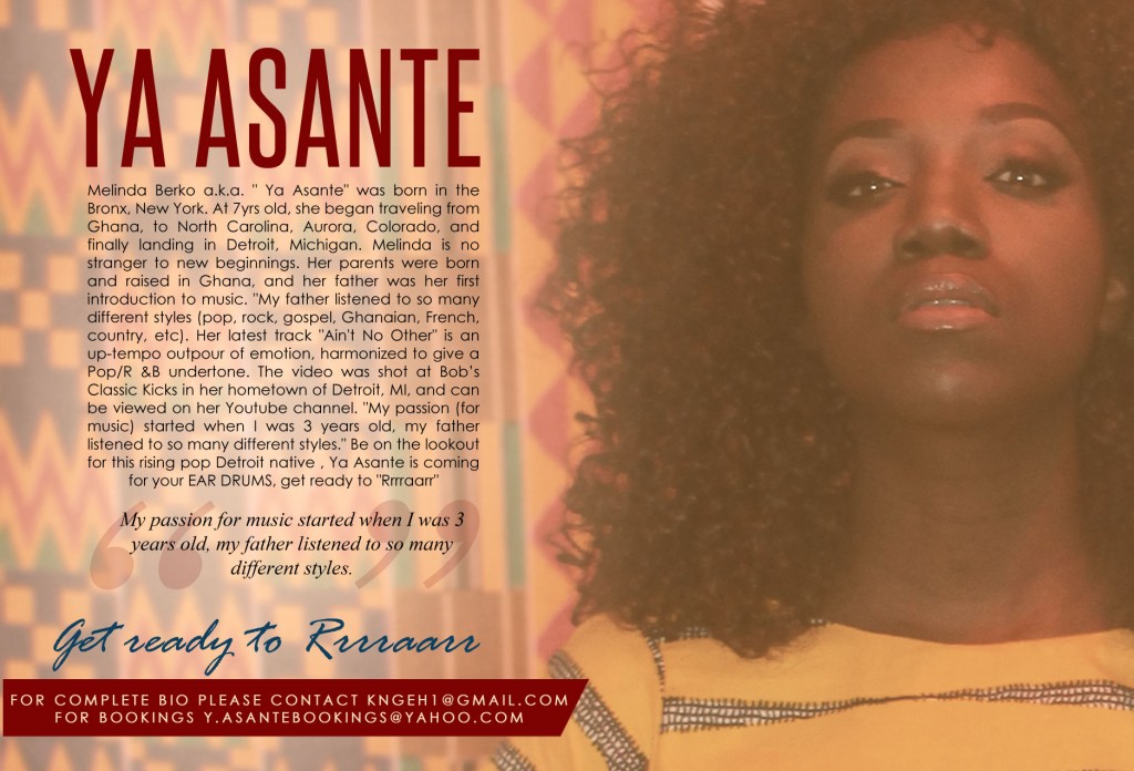 Ya Asante Artist Card