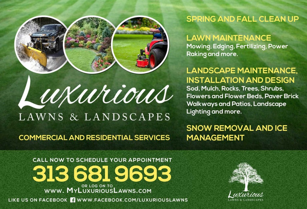 Luxurious Lawns and Landscapes Flyer