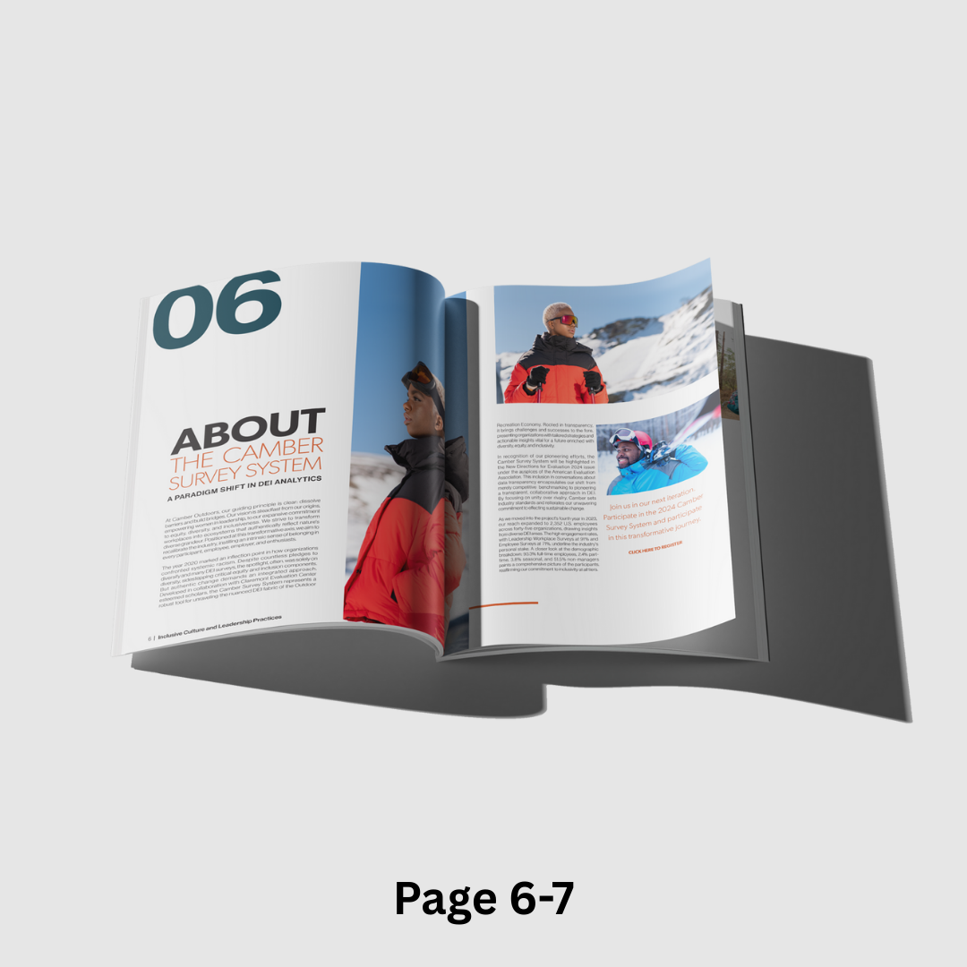 Camber Outdoors survey system design detail